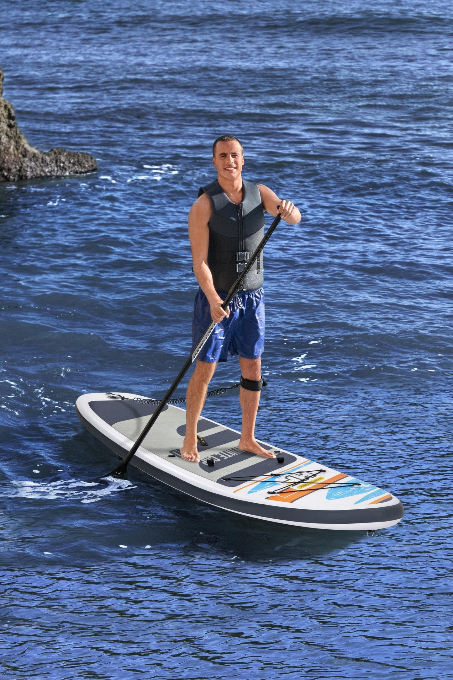 Hydro force SUP board White cap convertible set