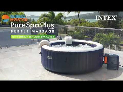 Intex Purespa Navy Opblaasbare Jacuzzi - 6 personen