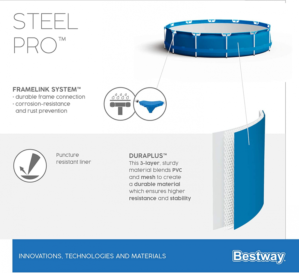 Bestway Steel Pro Zwembad 305 X 76 Cm