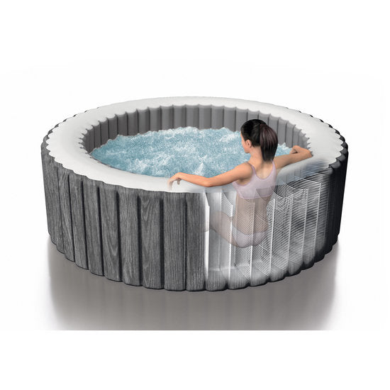 Intex Opblaasbare Jacuzzi Greywood Deluxe 4 Persoons