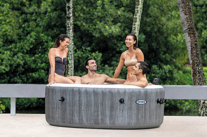 Intex Opblaasbare Jacuzzi Greywood Deluxe 4 Persoons